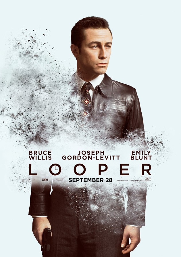 Gambar Foto Joseph Gordon-Levitt di Poster 'Looper'