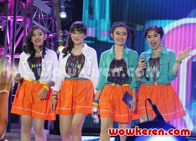 Gambar Foto Penampilan Blink di Inbox Awards SCTV 2012