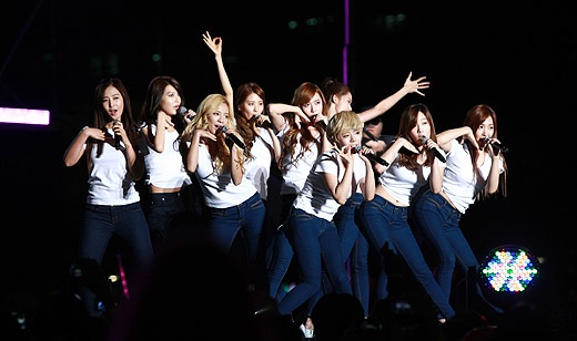 Gambar Foto Penampilan Girls' Generation di Gangnam Festival 2012