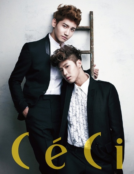 Gambar Foto TVXQ di Majalah Ceci Edisi November 2012
