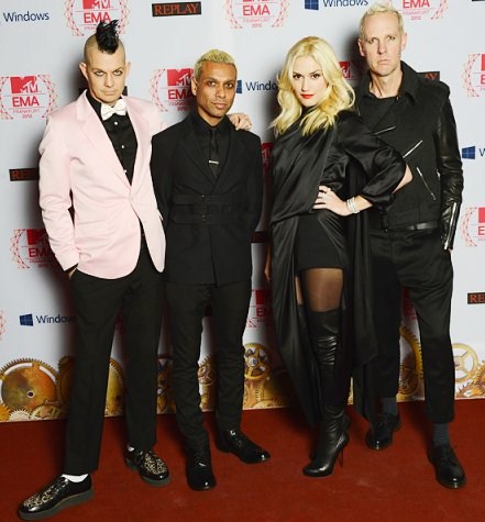 Gambar Foto No Doubt di Red Carpet MTV EMA 2012