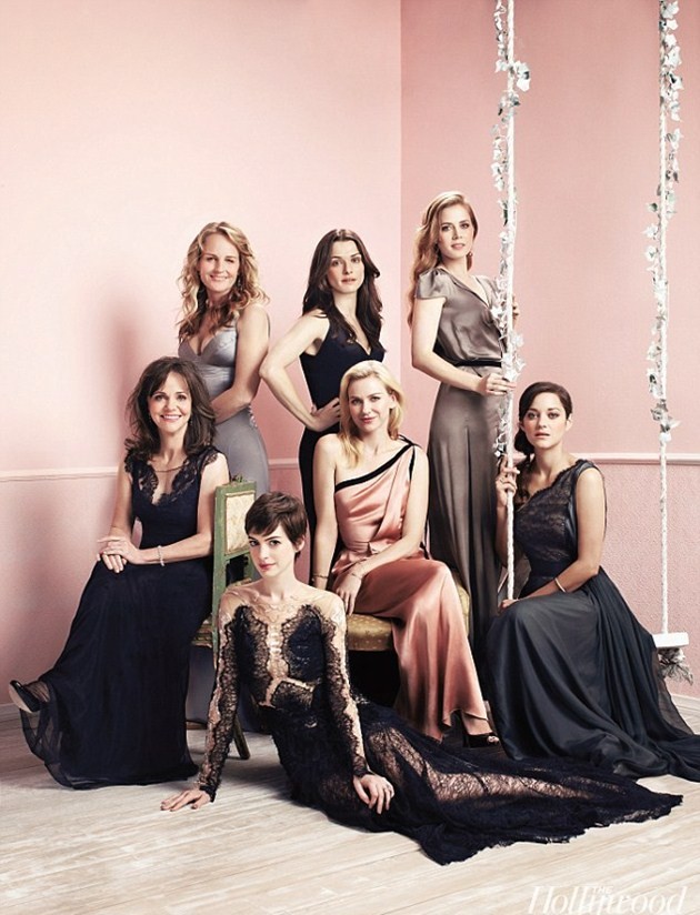 Gambar Foto 7 Aktris Hollywood Berpose Bersama Untuk Majalah the Hollywood Reporter