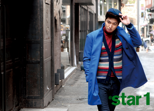 Gambar Foto Lee Min Ho di Majalah @Star1 Edisi Desember 2012