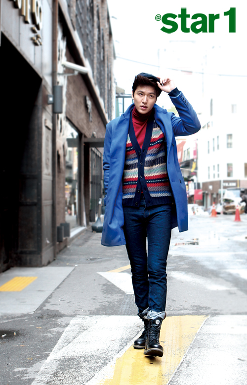Gambar Foto Lee Min Ho di Majalah @Star1 Edisi Desember 2012