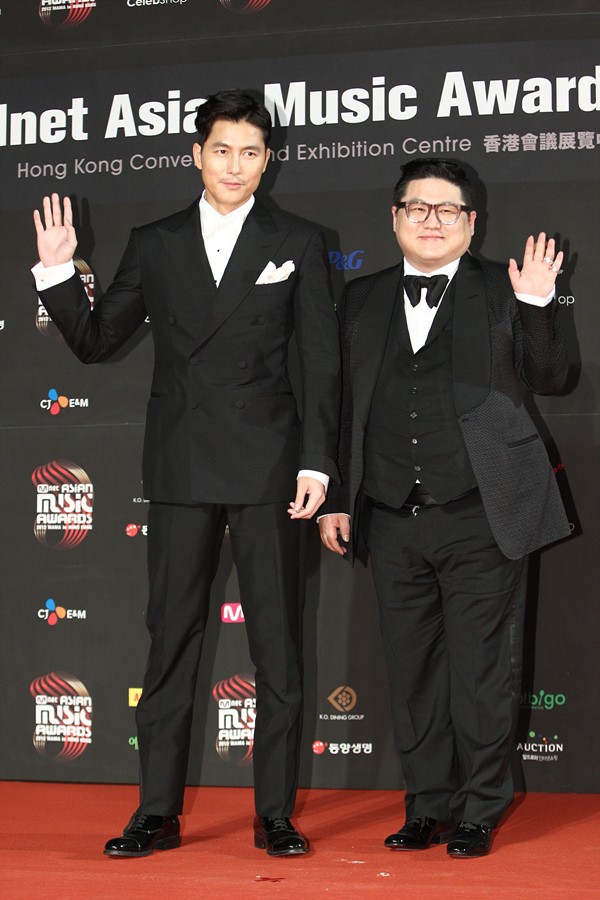 Gambar Foto Jung Woo Sung di Mnet Asian Music Awards 2012