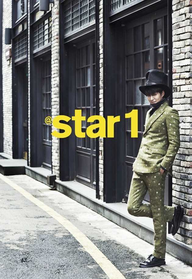 Gambar Foto Lee Min Ho di Majalah @Star1 Edisi Desember 2012
