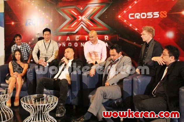 Gambar Foto Jumpa Pers Program 'X Factor Indonesia'