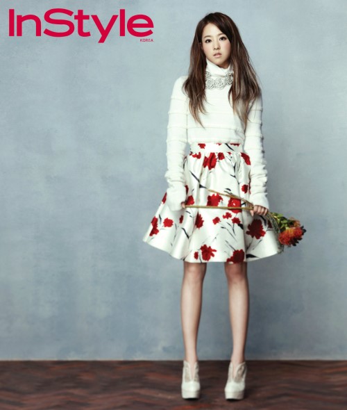 Gambar Foto Park Bo Young di Majalah InStyle Edisi Januari 2013