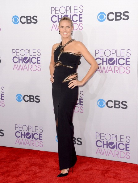 Gambar Foto Heidi Klum di Ajang People's Choice Awards 2013