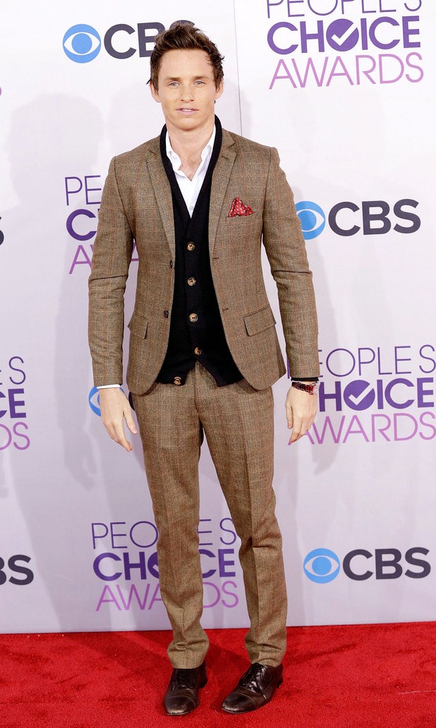 Gambar Foto Eddie Redmayne di Ajang People's Choice Awards 2013