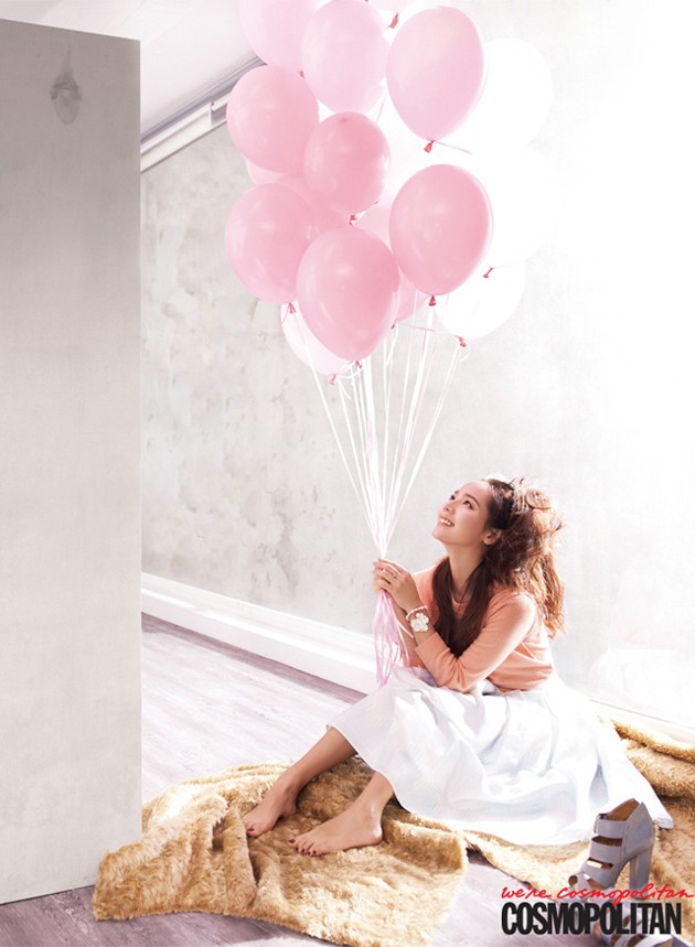 Gambar Foto Eugene di Majalah Cosmopolitan Edisi Februari 2013