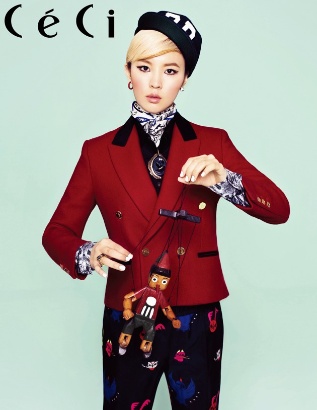 Gambar Foto Ji Yoon 2YOON di Majalah Ceci Edisi Februari 2012
