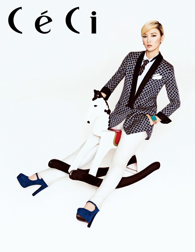 Gambar Foto Ji Yoon 2YOON di Majalah Ceci Edisi Februari 2012