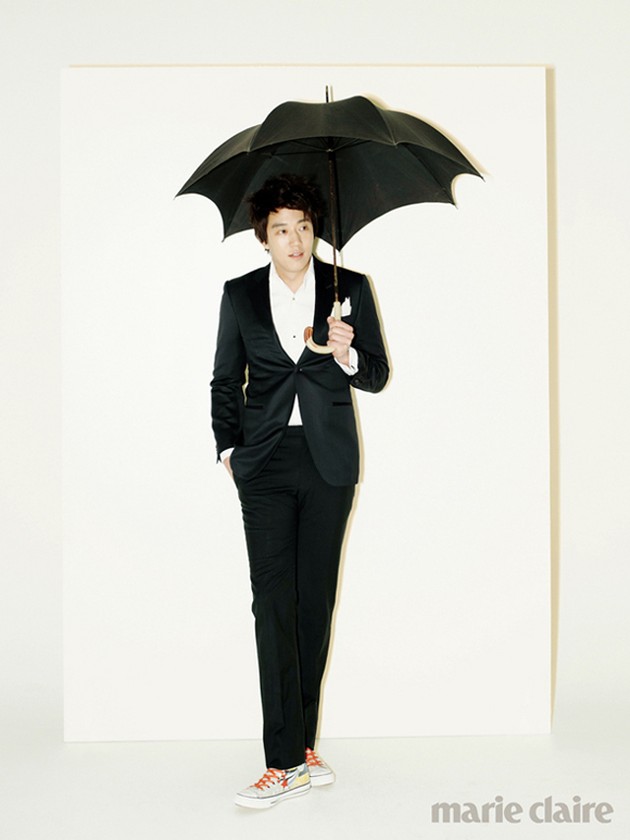 Gambar Foto Kim Rae Won di Majalah Marie Claire Edisi Januari 2013