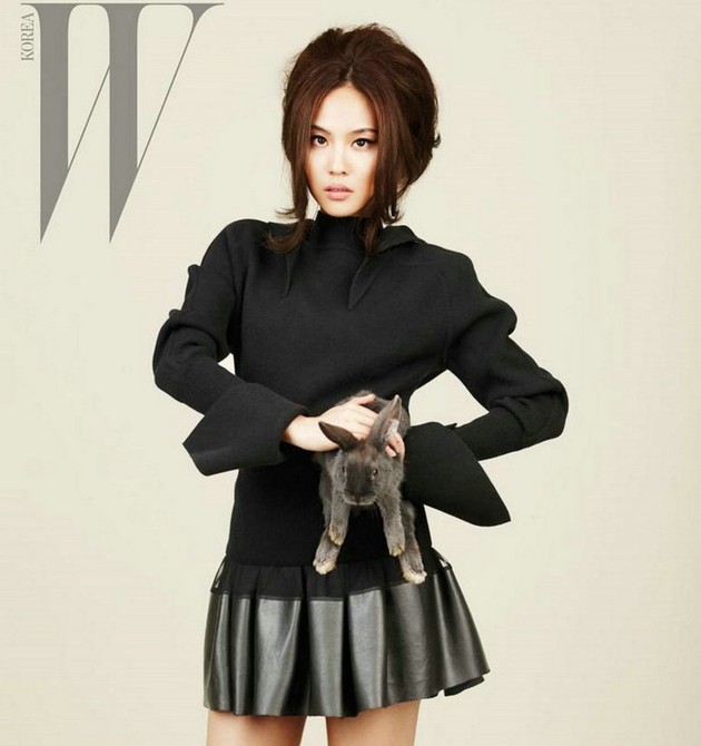 Gambar Foto Fei miss A di Majalah W Korea Edisi Februari 2013