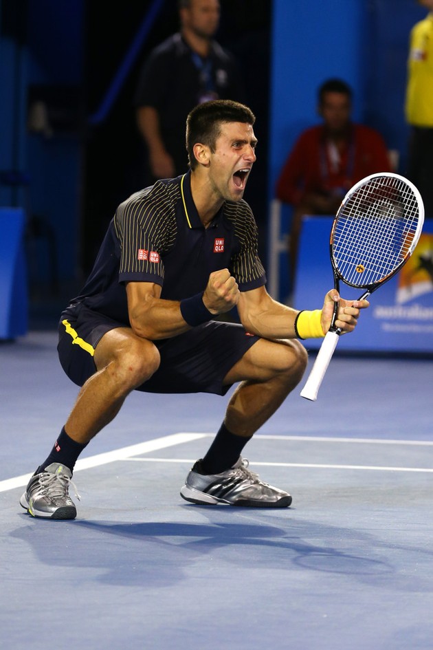 Gambar Foto Novak Djokovic Berhasil Mengalahkan Andy Murray