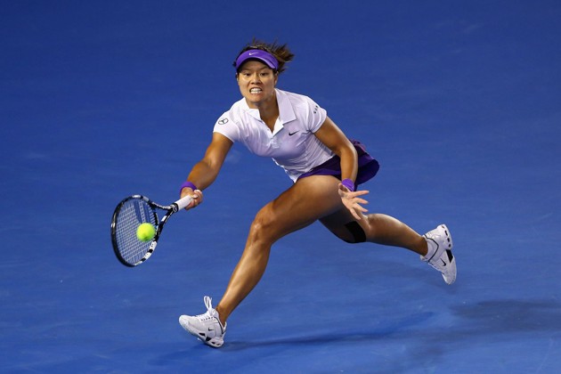 Gambar Foto Na Li Melawan Victoria Azarenka di Babak Final Australia Terbuka 2013