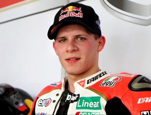 Gambar Foto Stefan Bradl Menunggu Giliran Tes di Sirkuit Sepang