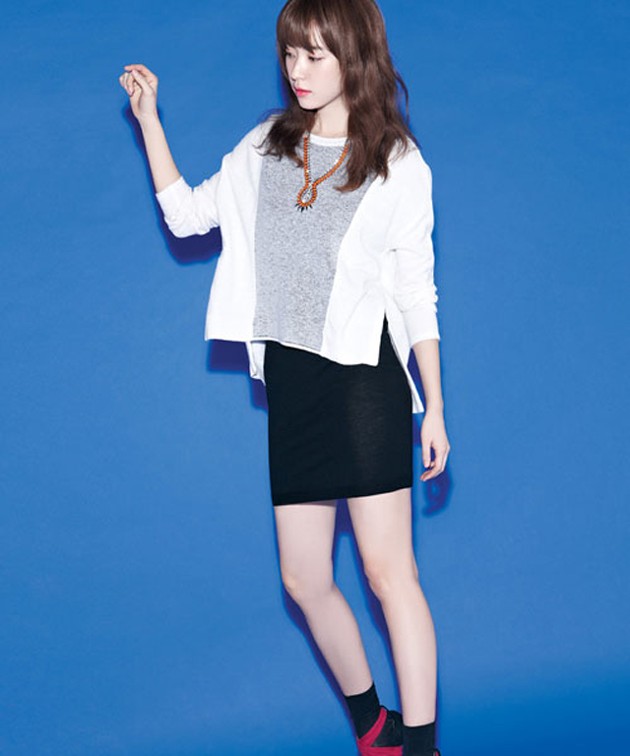 Gambar Foto Han Hyo Joo di Katalog Fashion Viki's Edisi Musim Semi 2013