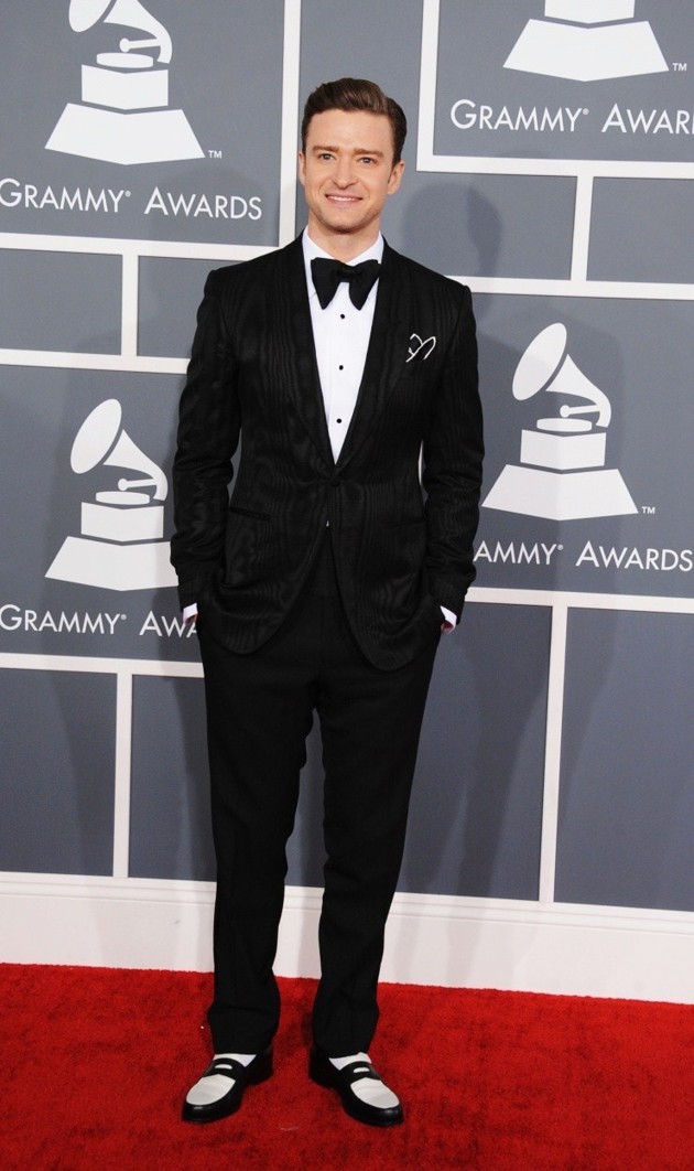 Gambar Foto Justin Timberlake di Red Carpet Grammy Awards 2013