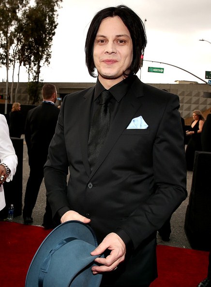 Gambar Foto Jack White di Red Carpet Grammy Awards 2013