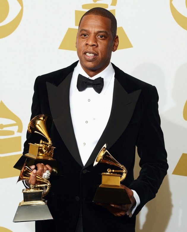 Gambar Foto Jay-Z Raih Piala Best Rap Performance