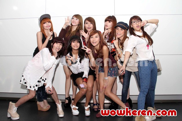 Gambar Foto Cherry Belle Saat Jumpa Pers Karnaval SCTV 2013