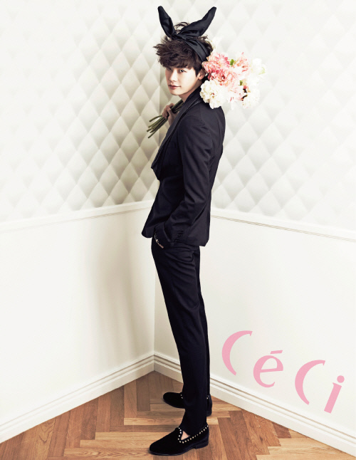 Gambar Foto Lee Jong Suk di Majalah CeCi Edisi Maret 2013