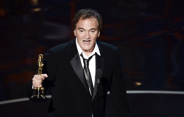 Foto Quentin Tarantino Raih Piala Best Writing Original Screenplay