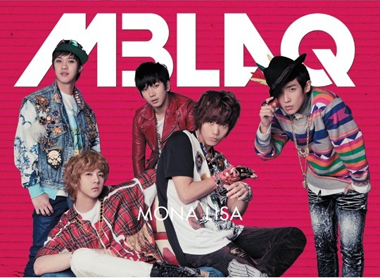 Gambar Foto MBLAQ di Cover Single Jepang 'Monalisa'