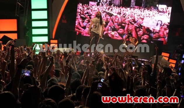 Foto Penampilan DJ Steve Aoki di 'Steve Aoki Premier Concert' Jakarta