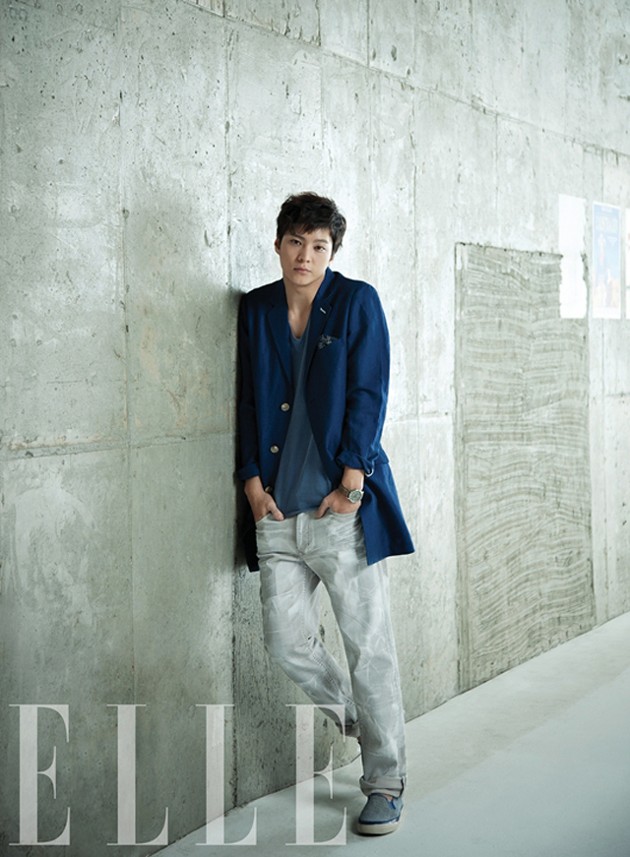 Gambar Foto Joo Won di Majalah Elle Edisi Maret 2013