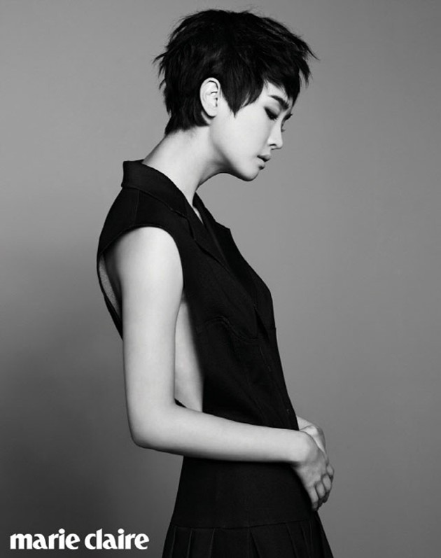 Gambar Foto Lee Da Hae di Majalah Marie Claire Edisi Maret 2013