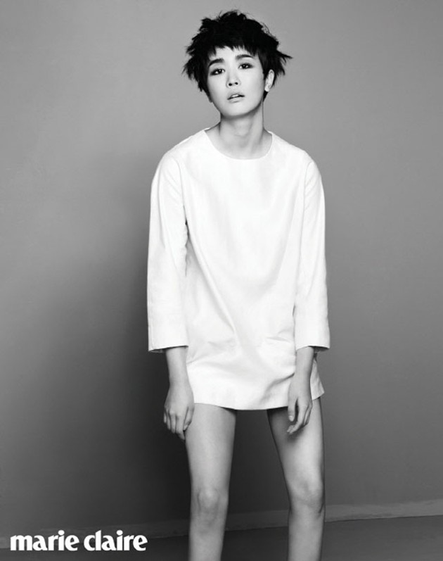 Gambar Foto Lee Da Hae di Majalah Marie Claire Edisi Maret 2013