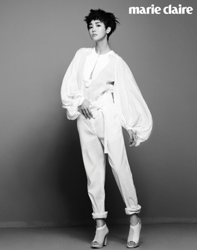 Gambar Foto Lee Da Hae di Majalah Marie Claire Edisi Maret 2013