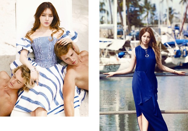 Gambar Foto Yoon Eun Hye di Majalah High Cut Edisi Maret 2013