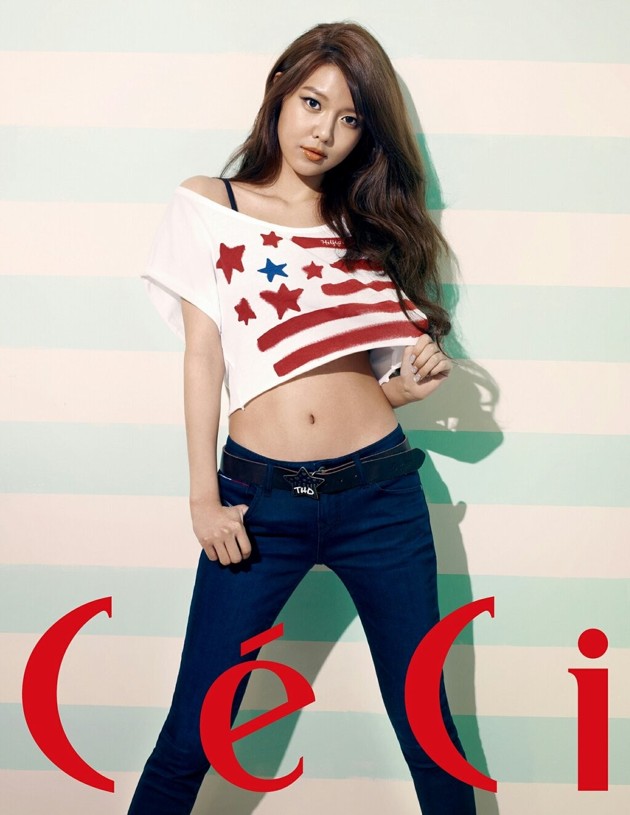 Gambar Foto Sooyoung Girls' Generation di Majalah CeCi Edisi Maret 2013