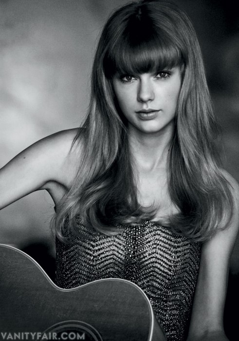 Gambar Foto Taylor Swift di Majalah Vanity Fair Edisi April 2013