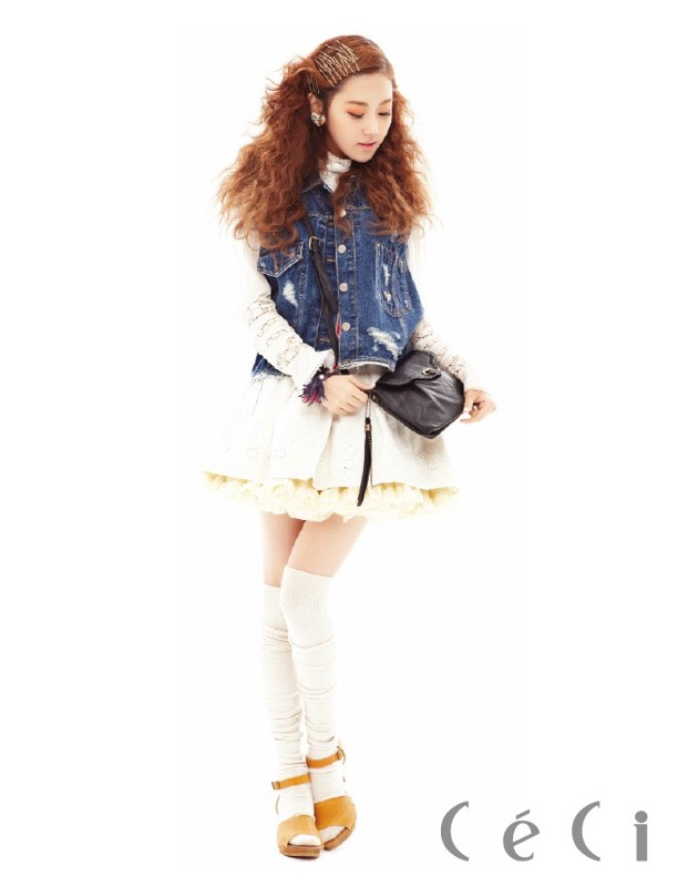 Gambar Foto Gayoon di Majalah CeCi Edisi Maret 2013
