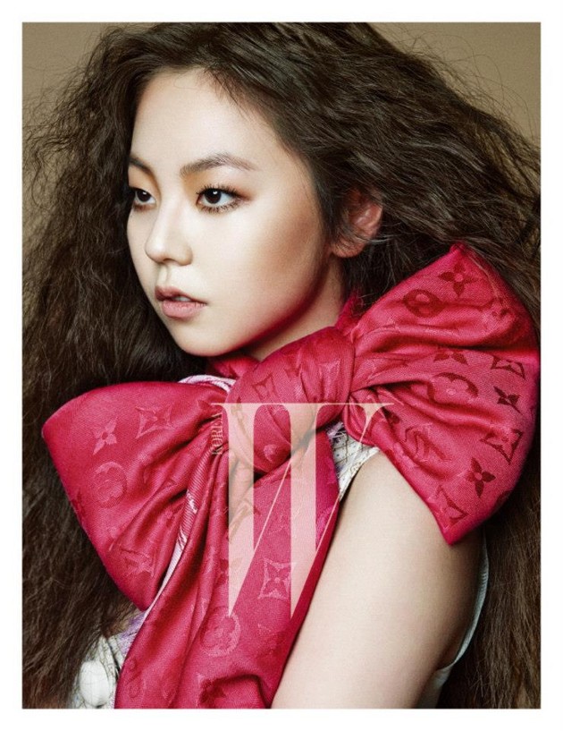 Gambar Foto Sohee Wonder Girls di Majalah W Korea Edisi April 2013