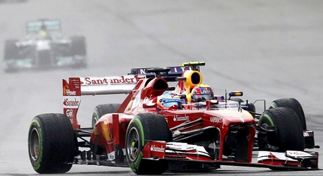 Gambar Foto Kecelakaan Fernando Alonso Terjadi di Lap ke-2