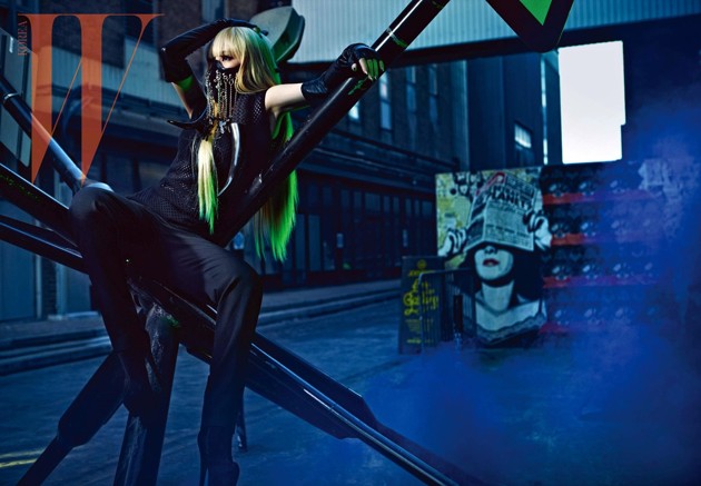Gambar Foto CL 2NE1 di Majalah W Korea Edisi April 2013
