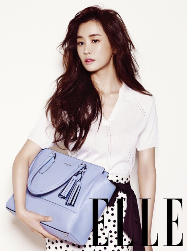 Gambar Foto Lee Da Hae di Majalah Elle Edisi April 2013