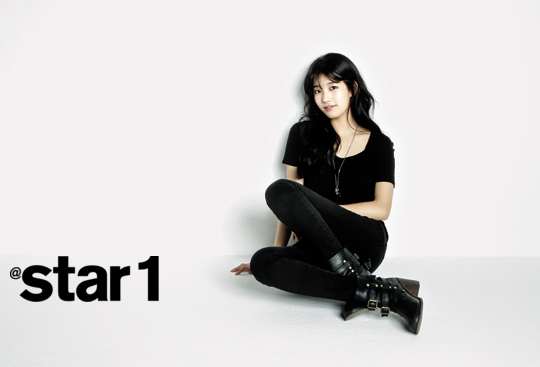 Gambar Foto Suzy miss A di Majalah @Star1 Edisi April 2013