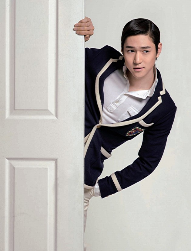 Gambar Foto Go Kyung Pyo di Majalah Esquire Korea Edisi April 2013