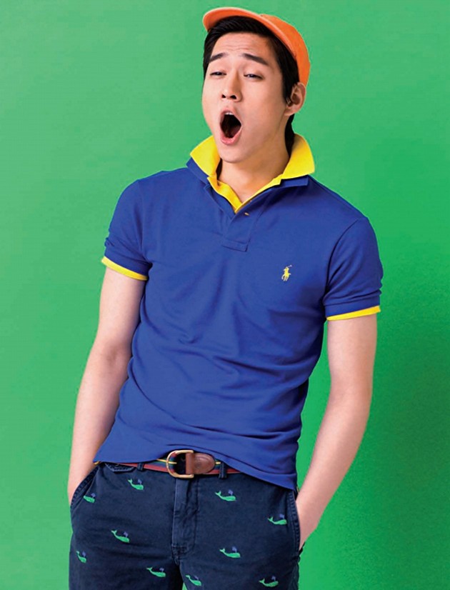 Gambar Foto Go Kyung Pyo di Majalah Esquire Korea Edisi April 2013