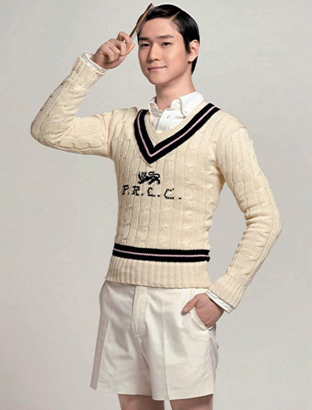 Gambar Foto Go Kyung Pyo di Majalah Esquire Korea Edisi April 2013