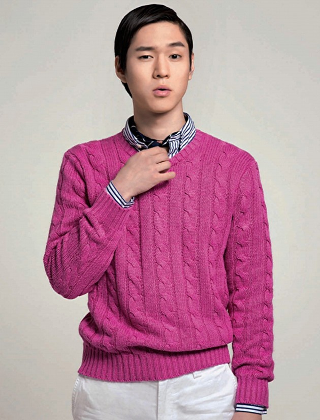 Gambar Foto Go Kyung Pyo di Majalah Esquire Korea Edisi April 2013