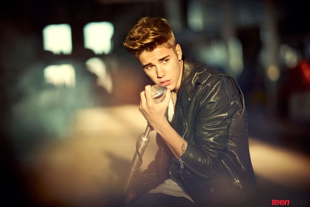 Gambar Foto Justin Bieber di Majalah Teen Vogue Edisi April 2013