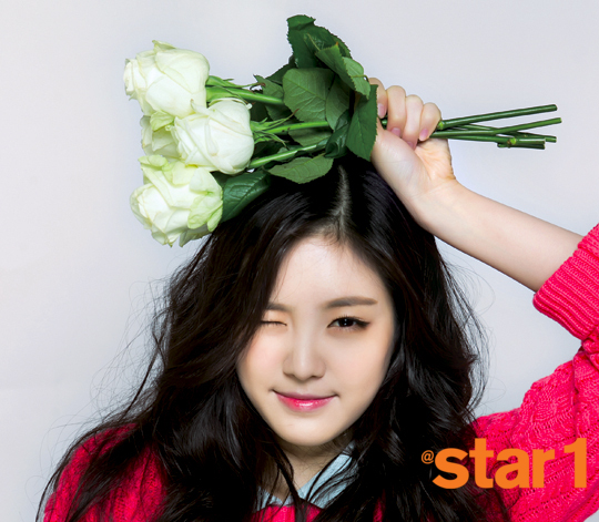 Gambar Foto Na Eun A Pink di Majalah @Star1 Edisi Maret 2013